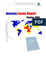 Monthly Report Ottobre 2009