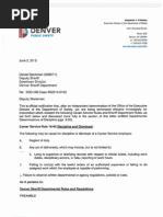Deputy Steckman Termination Letter