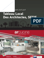 Tableau Local Des Architectes de La Wilaya de Sétif 2015