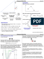 1 - Energy and Reactivity