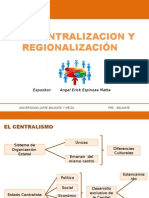 Descentralizacion y Regionalización) - Final