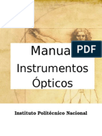 Instrumentos ópticos optometría