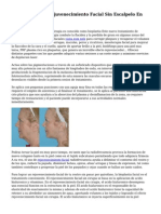 Facial Clinique, Rejuvenecimiento Facial Sin Escalpelo En Bilbao
