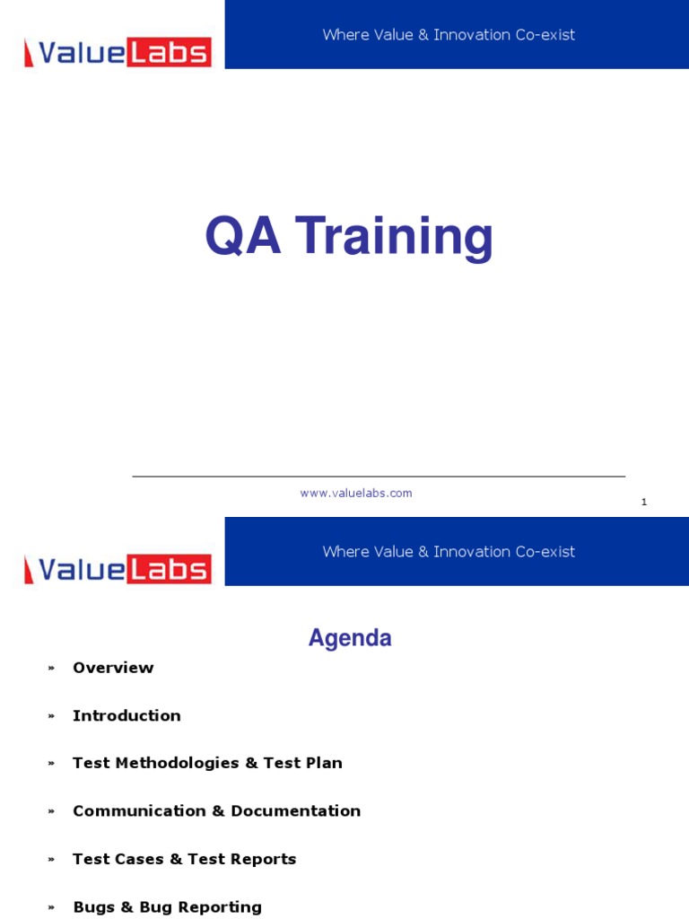 QA Training for Freshers Program | PDF | Software Bug | Software Testing