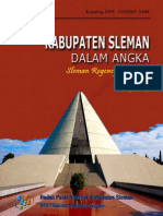 Sleman Dalam Angka 2010