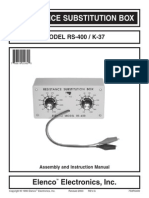 Resistance Substitution Box: Elenco Electronics, Inc