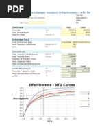 Heat Exchanger Analysis