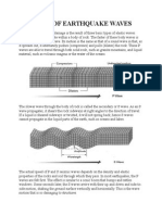 Types of Earthquake Waves