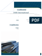 DHR International: Confidential