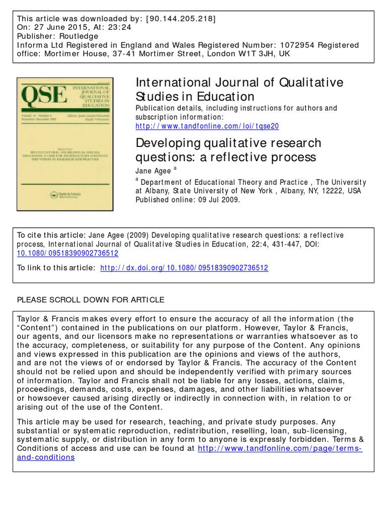 Qualitative and quantitative research questions image