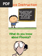 Phonics Instruction