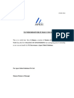 Monica Certificate Format
