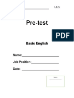 Pre-Test for Basic English for Beginners.docxV2.docx