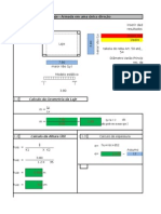 Planilha de Calculo de Laje em Uma Direção