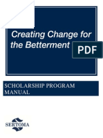 ScholarshipProgram Manual