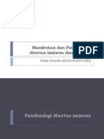 Manifestasi Dan Patofisiologi Abortus Iminens Dan Insipien