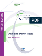 A Vision For Railways in 2050: International Transport Forum 2010