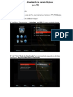 Atualizar Lista Canais Skybox
