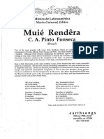 Muié Rendera SATB Score