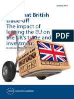 Impact On Trade of UK Leaving EU