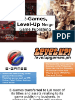 E-Games, Level-Up: Merge Game Publishing Business