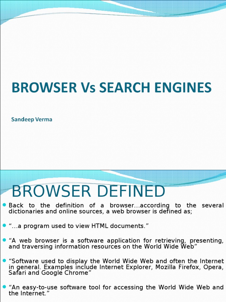 Web Browser | PDF | Web Search Engine | Search Engine Indexing