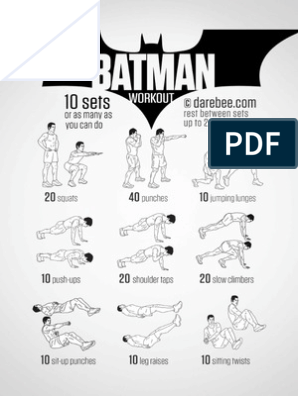 Batman Workout PDF | PDF