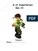 My Book of Superheroes Ben 10: Rangers. Name