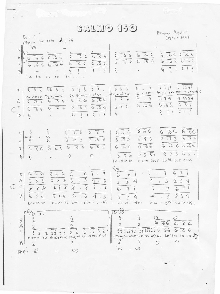 Salmo 150 (not angka)