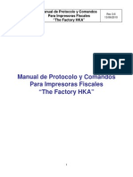 Manual de Protocolo y Comandos Impresoras Fiscales