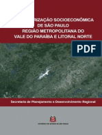 Caracterização Socioeconômica de São Paulo - Região Metropolitana Do Vale Do Paraíba