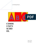 abc community school use of technology proposal