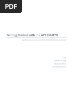 Getting Started On The AT91SAM7X-EK PDF