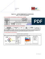 Anticorrosivo Aceitoso MAT 61 msds61 PDF