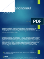 Adenocarcinomul colonic-Popa Andrei gr139.ppt