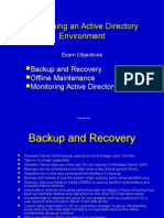 Fast Track 5 Managing An Active Directory Environment