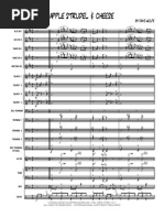 Apple Strudel and Cheese Solo FULL SCORE Big Band