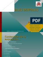 Dentales - materiales