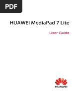 HUAWEI Mediapad 7Lite User Manual