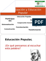 Sistematización y Educación Popular