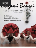 Download Origami Bonsai Electronic Magazine Vol 2 Issue 2 by Benjamin John Coleman SN27011587 doc pdf