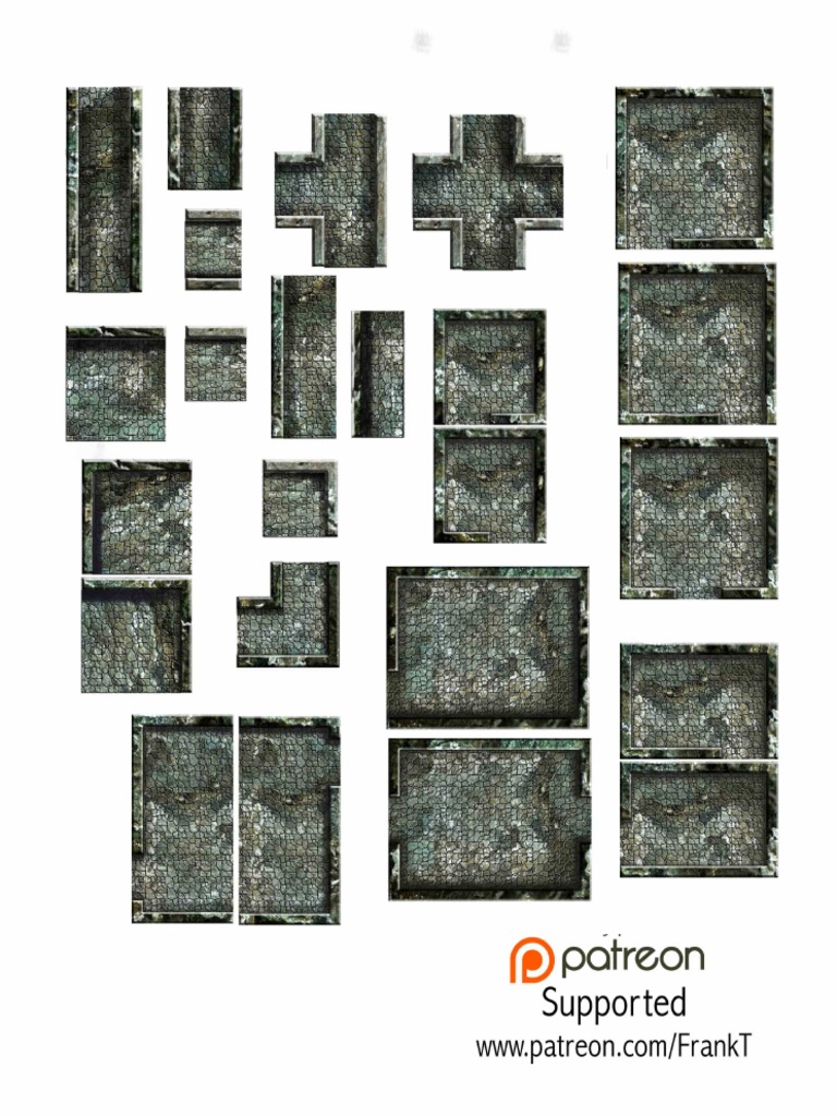 Dungeon Tile Set 1 Part 1 | PDF