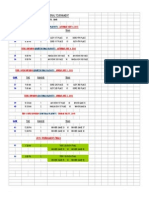 2015 Tournament Schedule Playoff Format