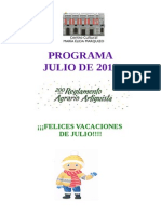 Programa Julio 2015