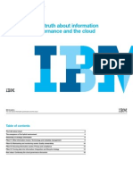 The Truth About Information Governance and The Cloud: IBM Analytics