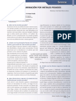 contaminación por metales peados