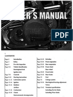 Husaberg User Manual All Model - 1997 PDF