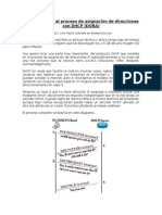 Cómo Funciona El Proceso de Asignación de Direcciones Con DHCP