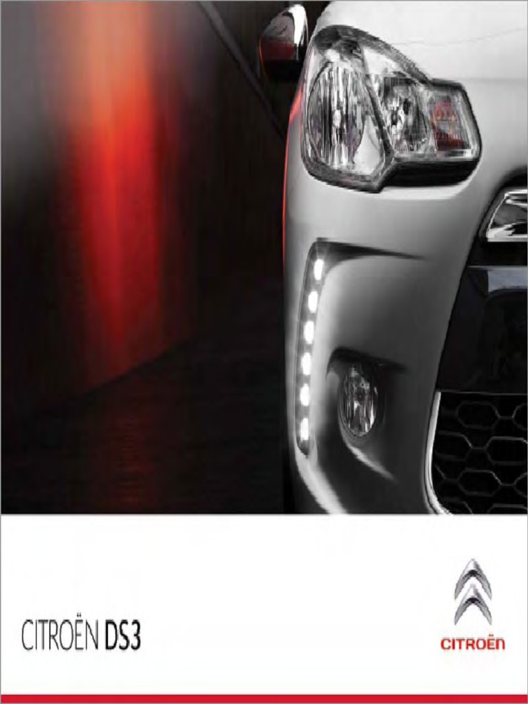 Citroen DS3 Owner Handbook Air Conditioning Anti Lock Braking System