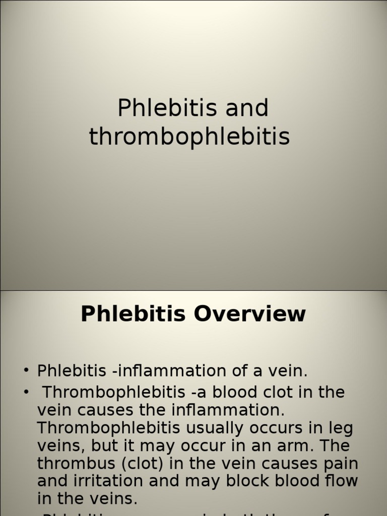 thrombophlebitis adalah pdf)